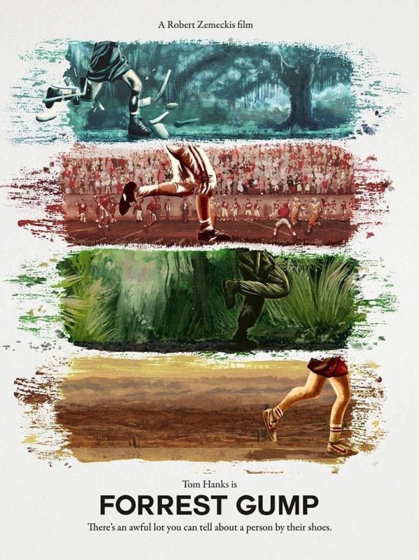 Форрест Гамп (1994) Постер