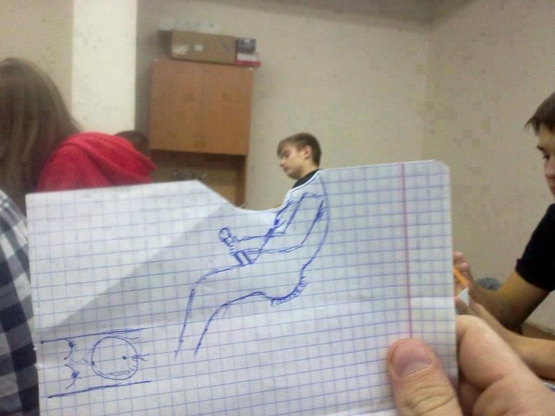 Рисунки от скуки