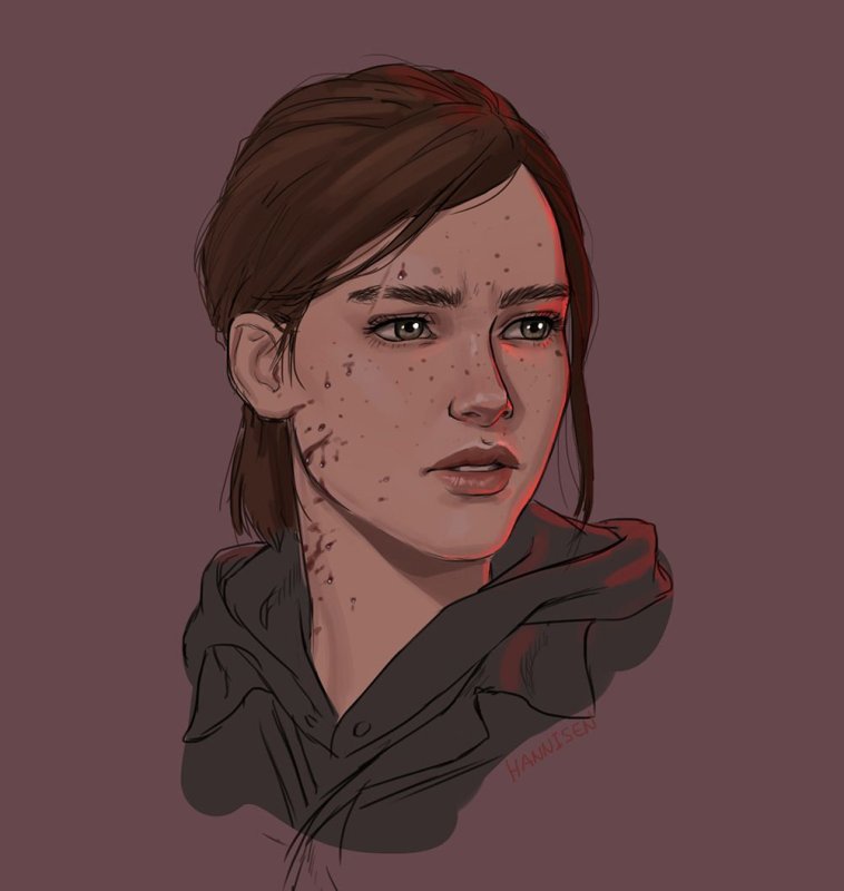 Элли Уильямс the last of us 2 арт