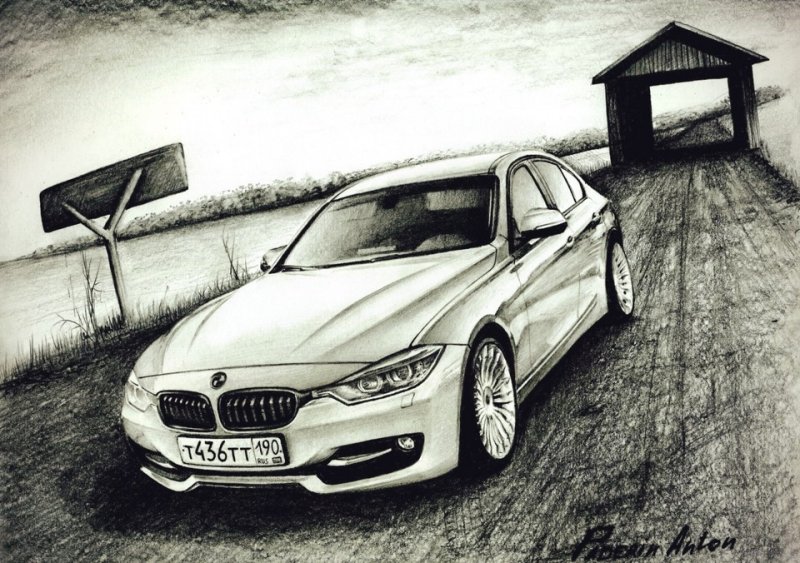 BMW m5 Pencil