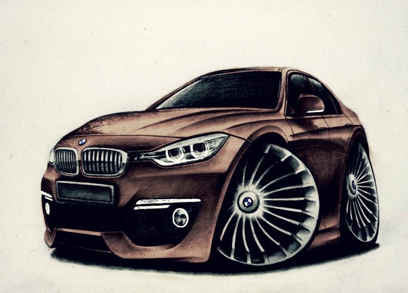 Рисование автомобиля