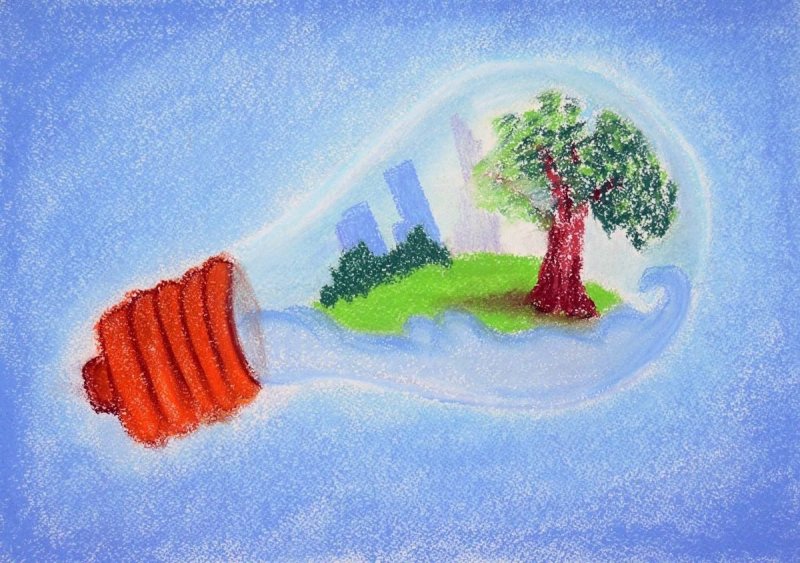Рисунок на тему фантазия