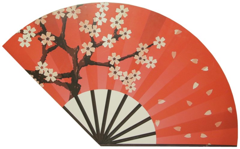 Японский веер Минамото