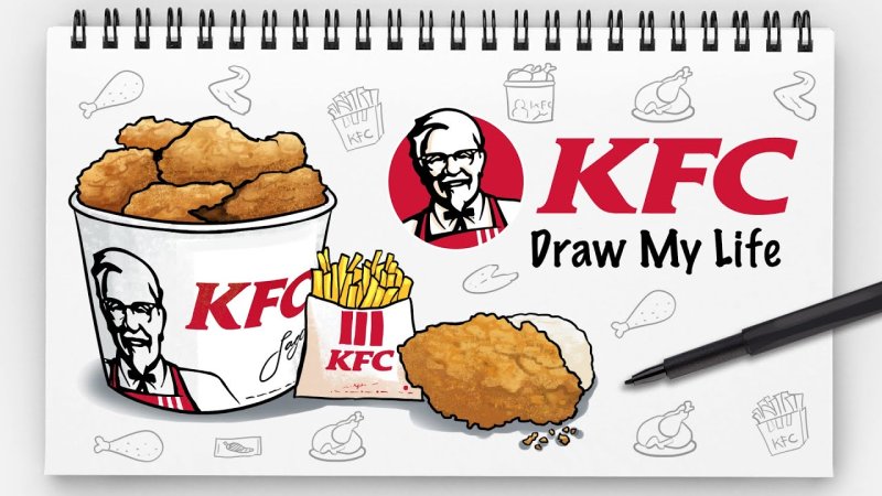 Рисунок КФС карандашом
