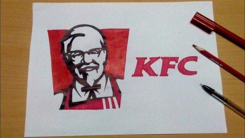 Нарисовать КФС