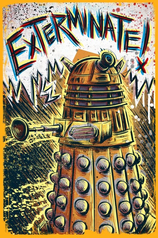 Doctor who Dalek Art