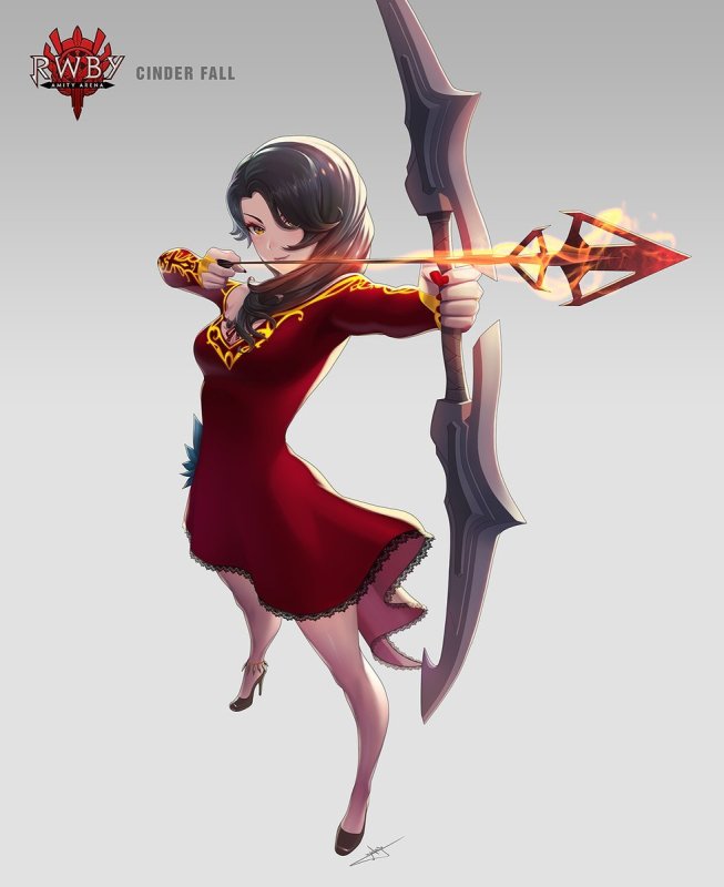 Синдер RWBY Art