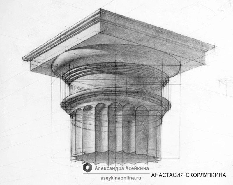 Капитель дорического ордера