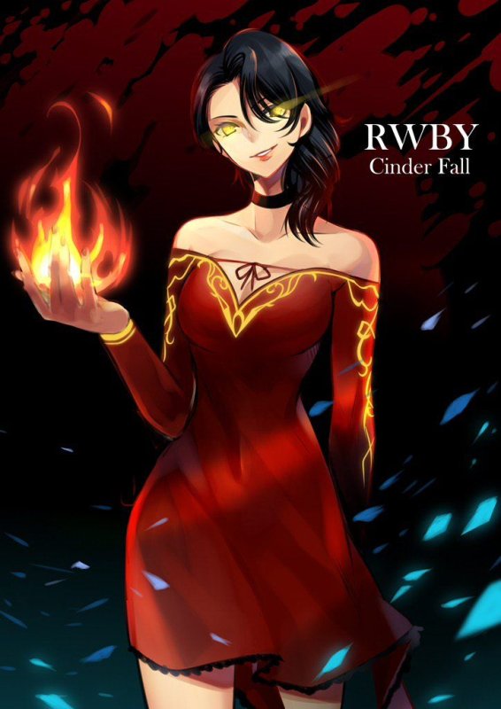 RWBY Синдер арт