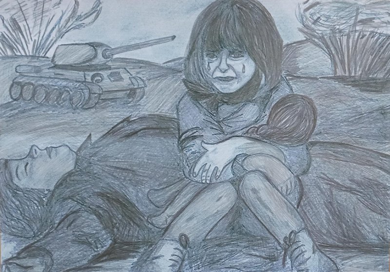 Рисунки на военную тему