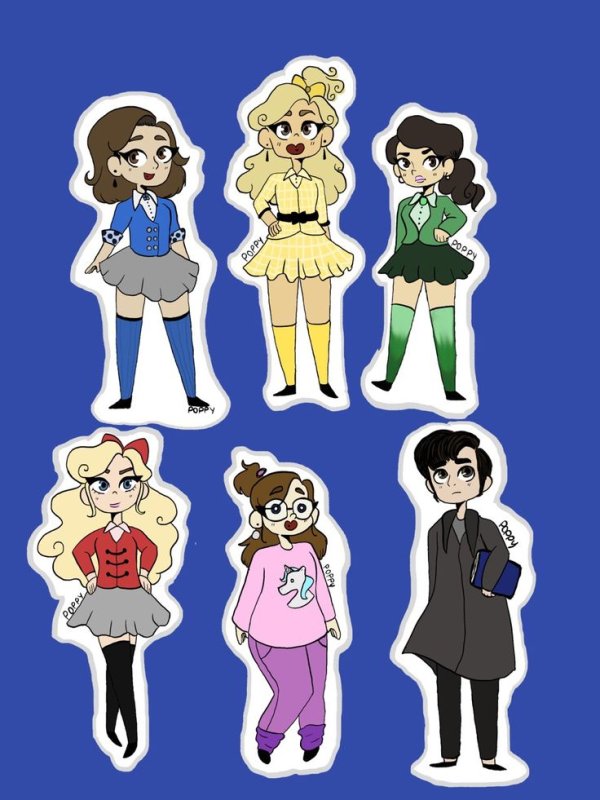 Heathers мюзикл персонажи