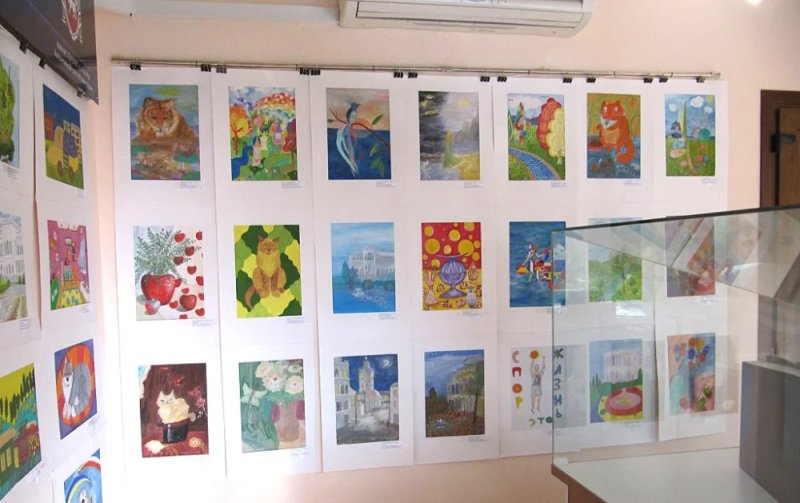 Выставка детских работ в детском саду