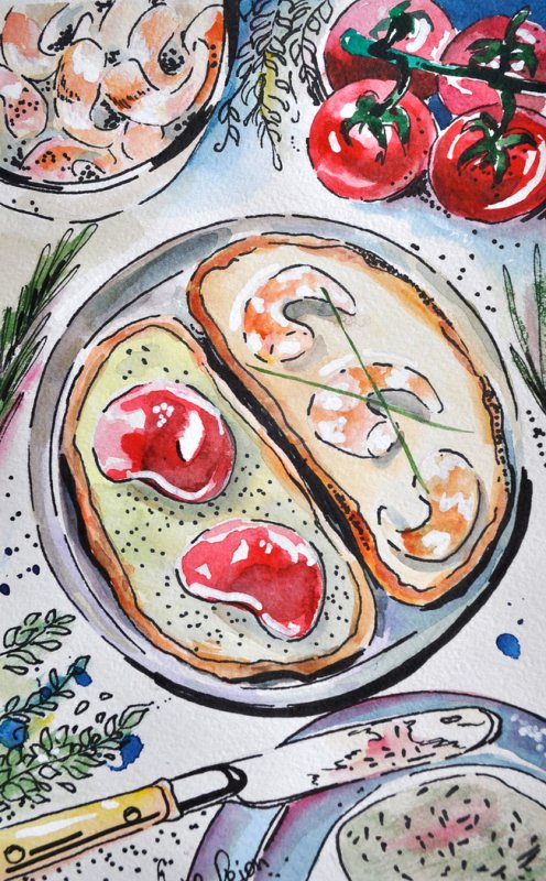 Рисунки еды