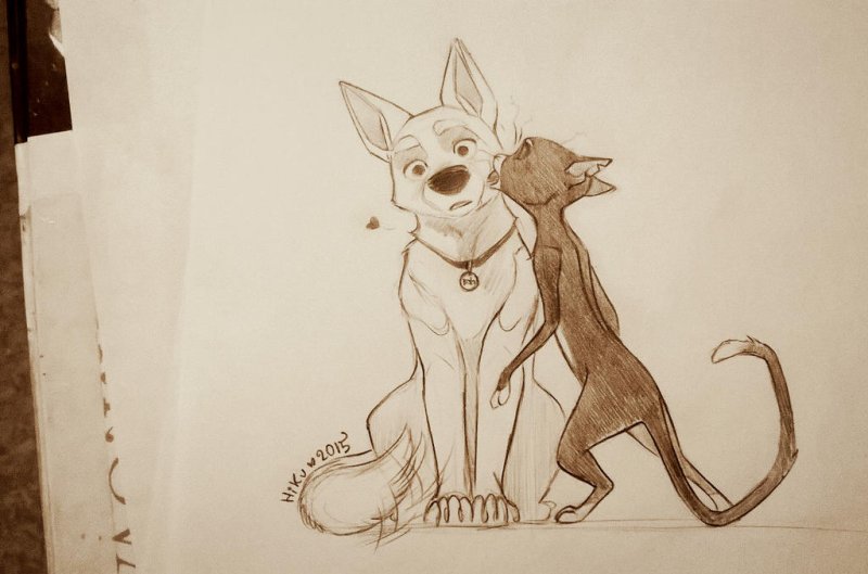 Рисунок собаки для срисовки