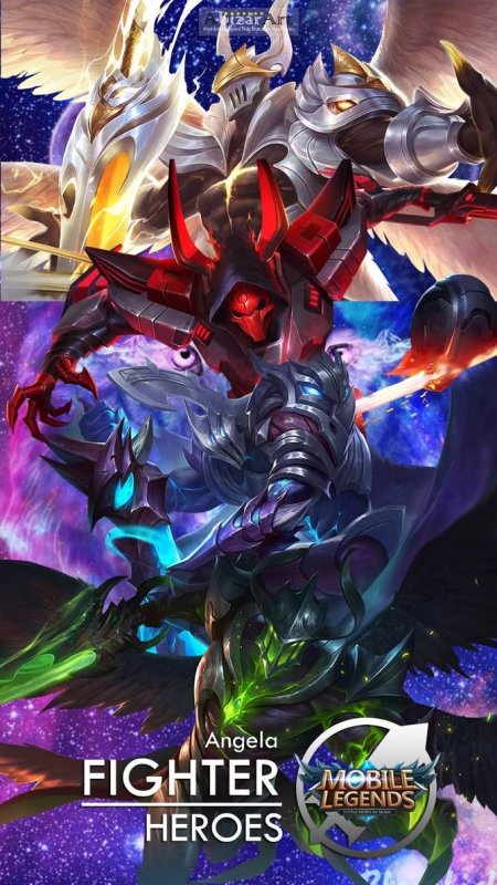 Аргус и Рафаэль mobile Legends арт