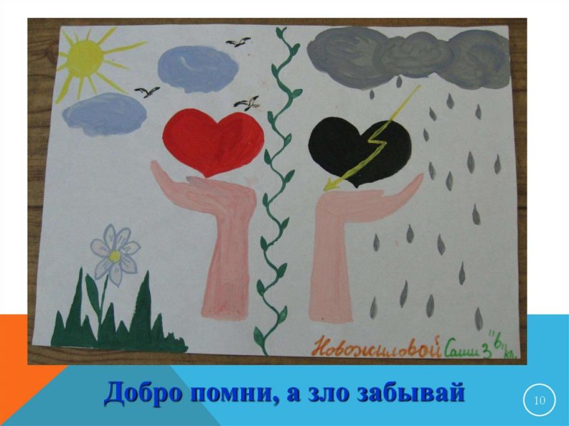 Иллюстрация добра и зла