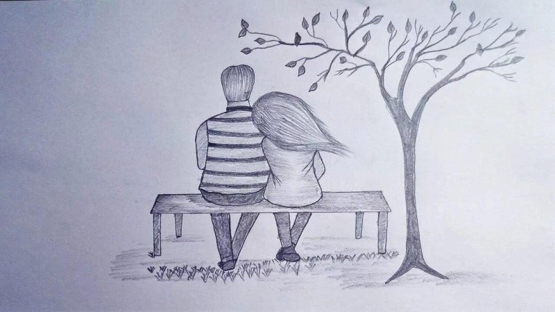 Рисунки на тему любовь