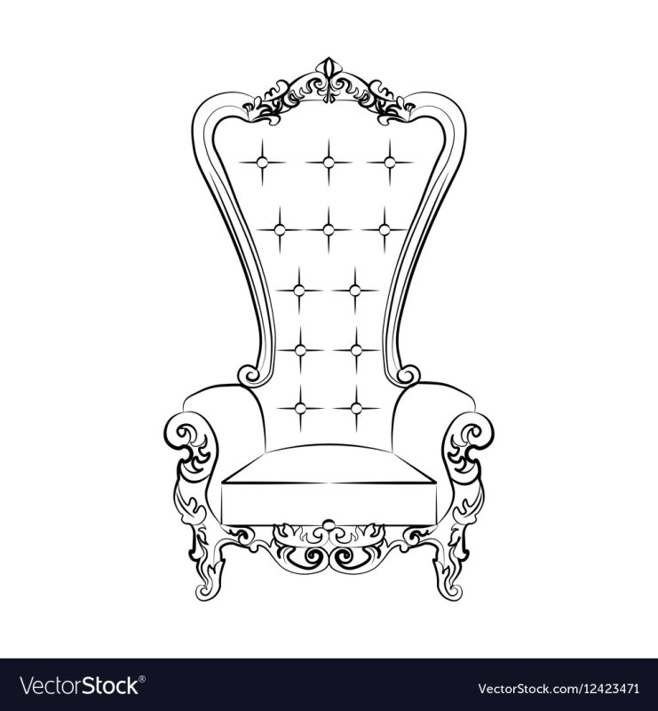 Эскиз кресла