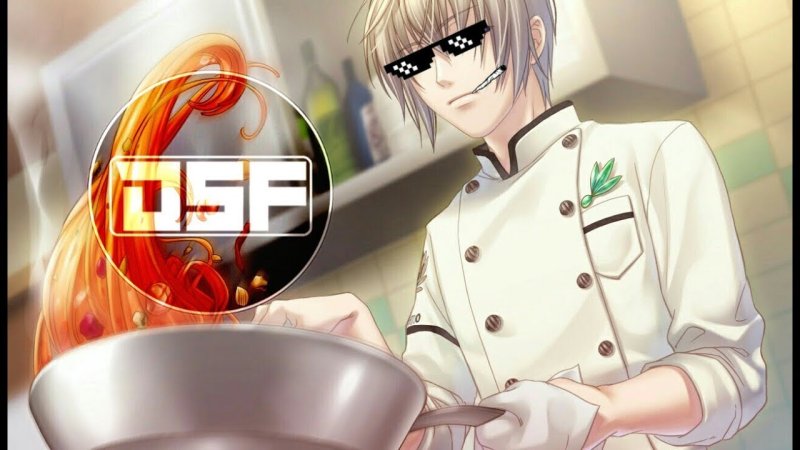 Повар аниме арт