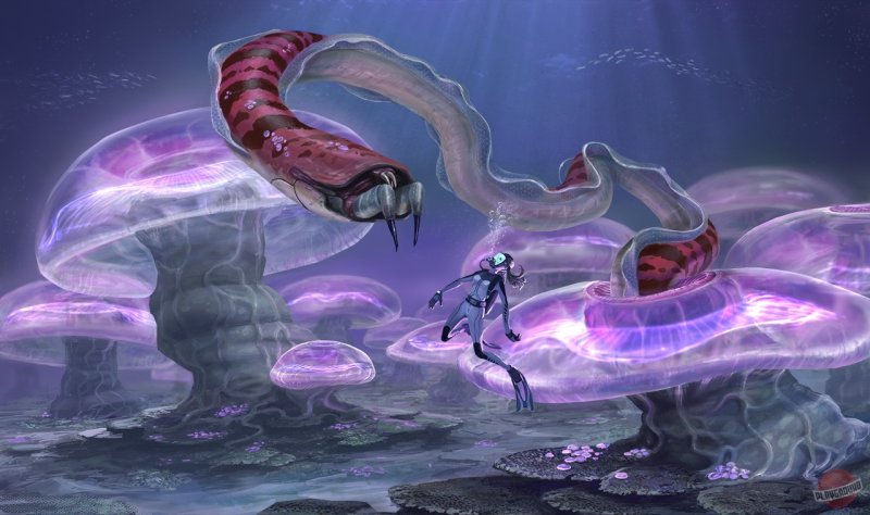 Crabsnake Subnautica