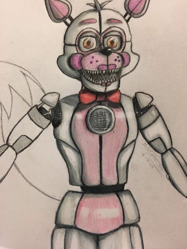 Funtime Foxy рисунок
