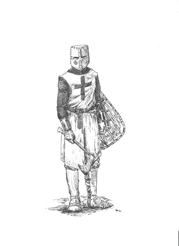 Рыцарь рисунок