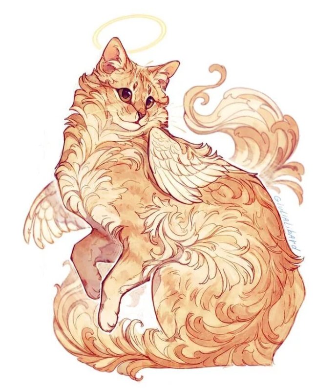 Кот арт