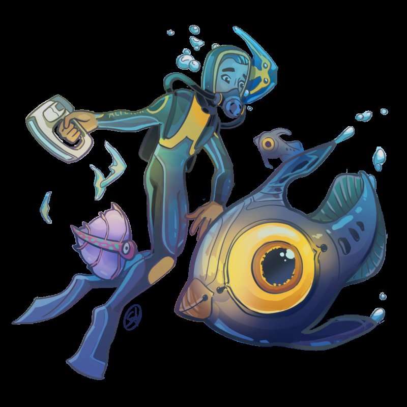 Пискун Subnautica