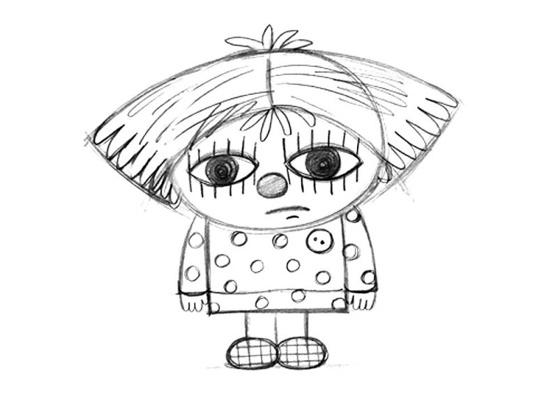 Домовенок Кузька раскраска