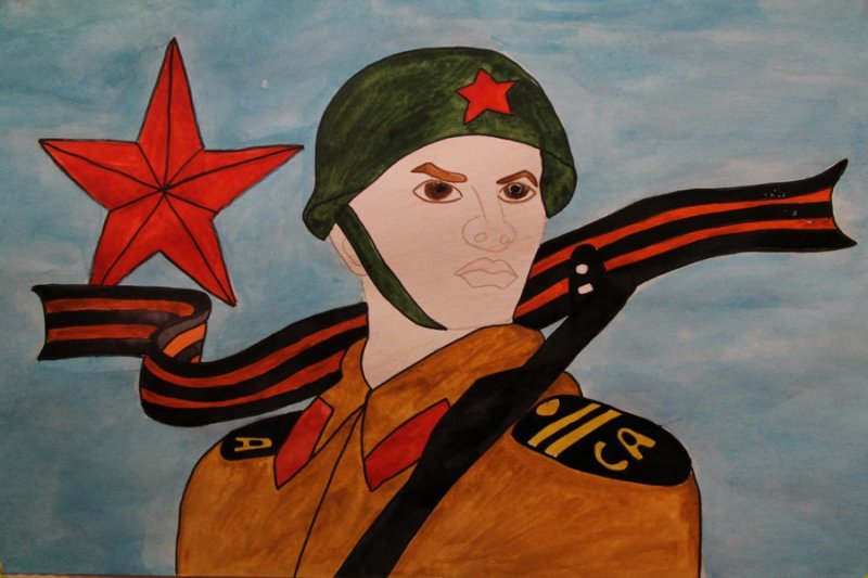 Рисунок ко Дню Победы