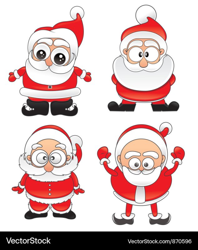 Рисование Санта Клауса