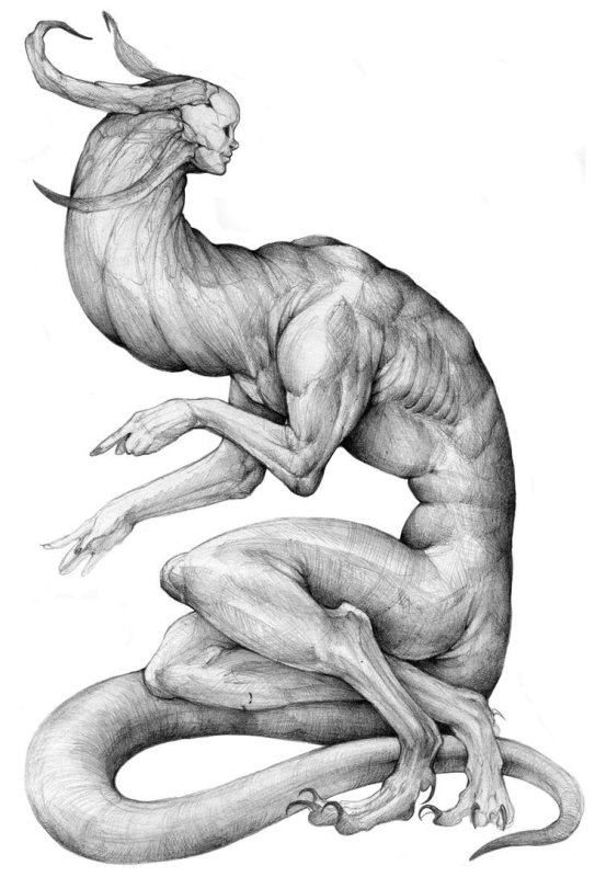 Химера рисунок