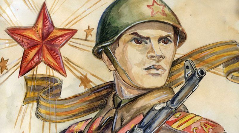 Рисунки на военную тему