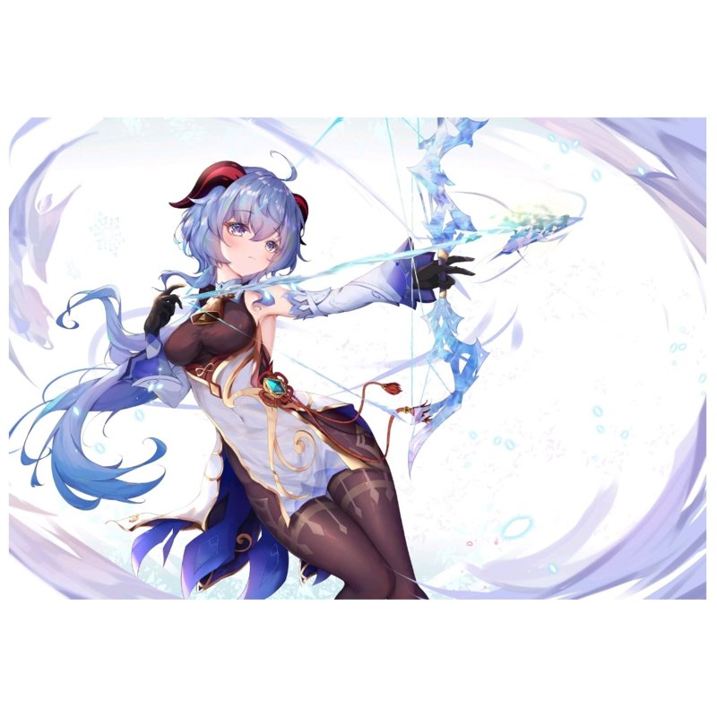 Гань Юй Геншин арт