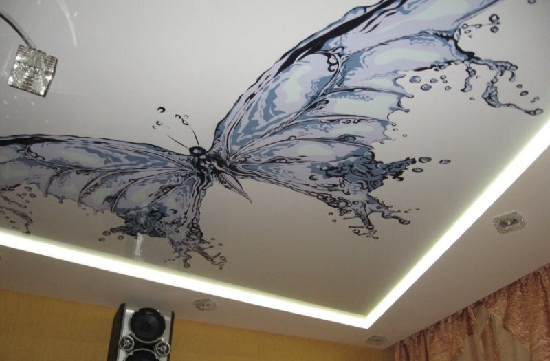 Натяжные потолки с фотопечатью