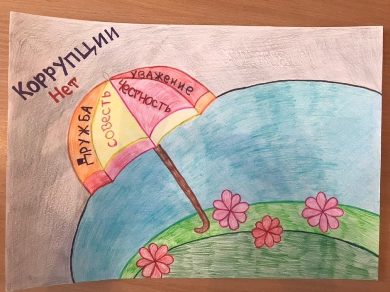 Рисунок на тему коррупция на конкурс