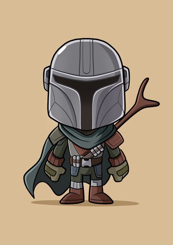 Шлем мандалорца Star Wars