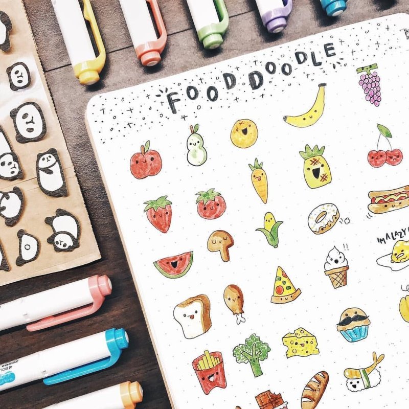 Маленькие идеи для маленьких рисунков