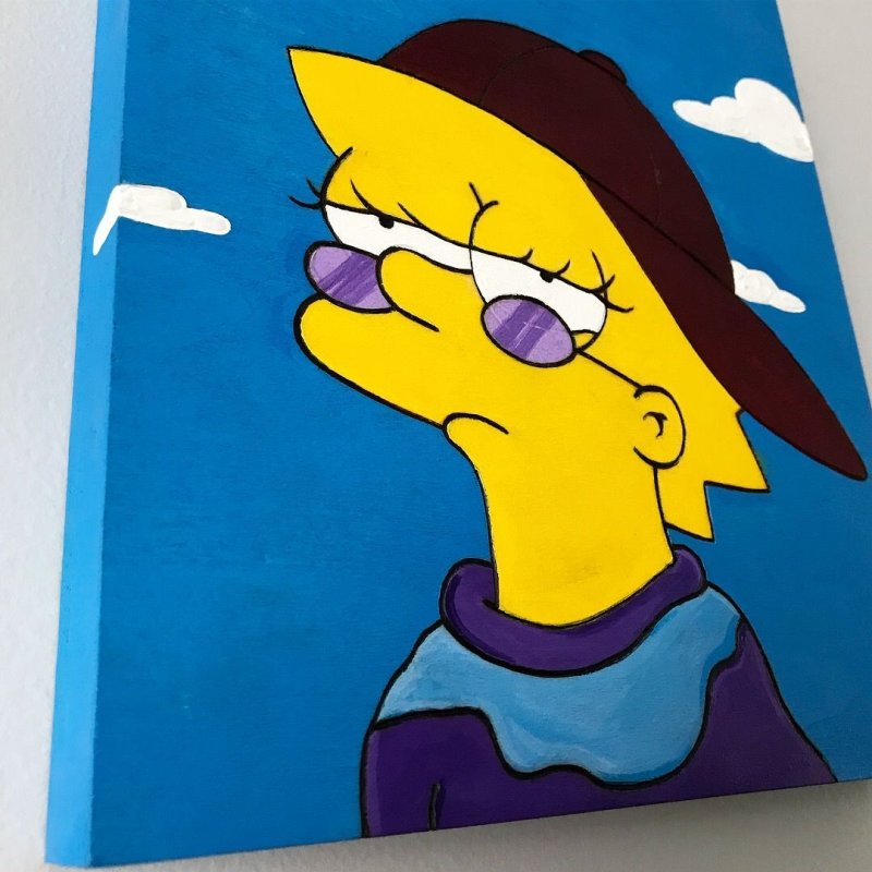 Симпсоны рисунок