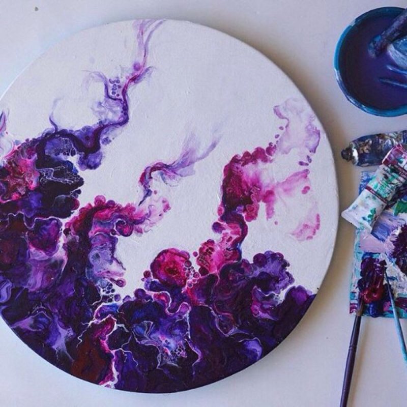 Техника Resin Art эпоксидная смола
