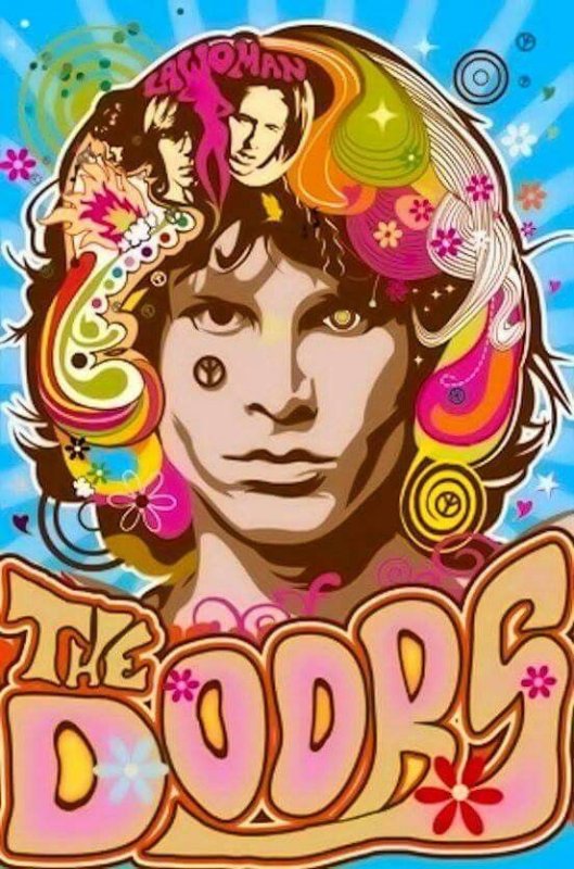 Хиппи Jim Morrison