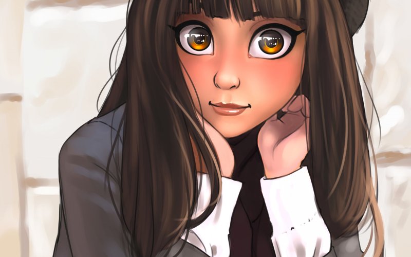 Милые мультяшные девочки