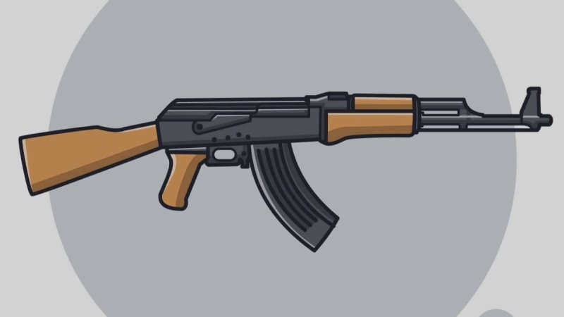 АКМ автомат ПАБГ