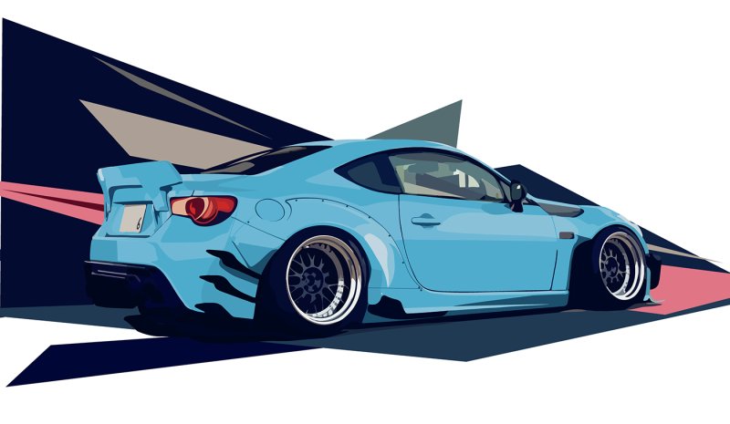 Toyota gt86 арт