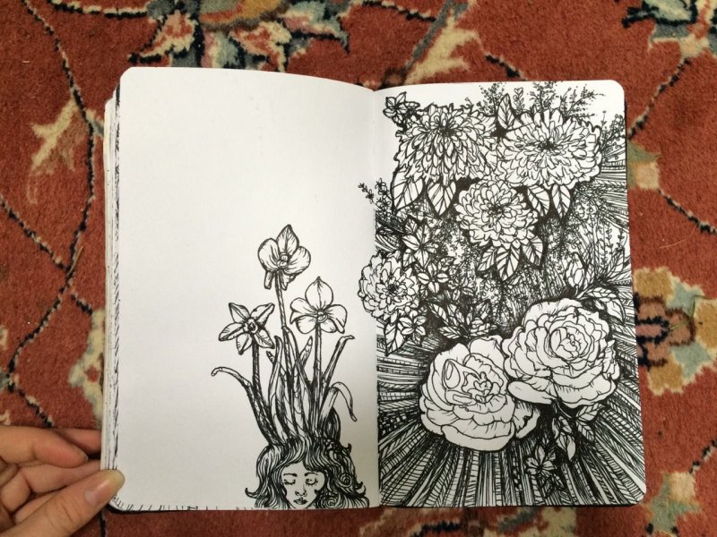 Рисунки для скетчбука