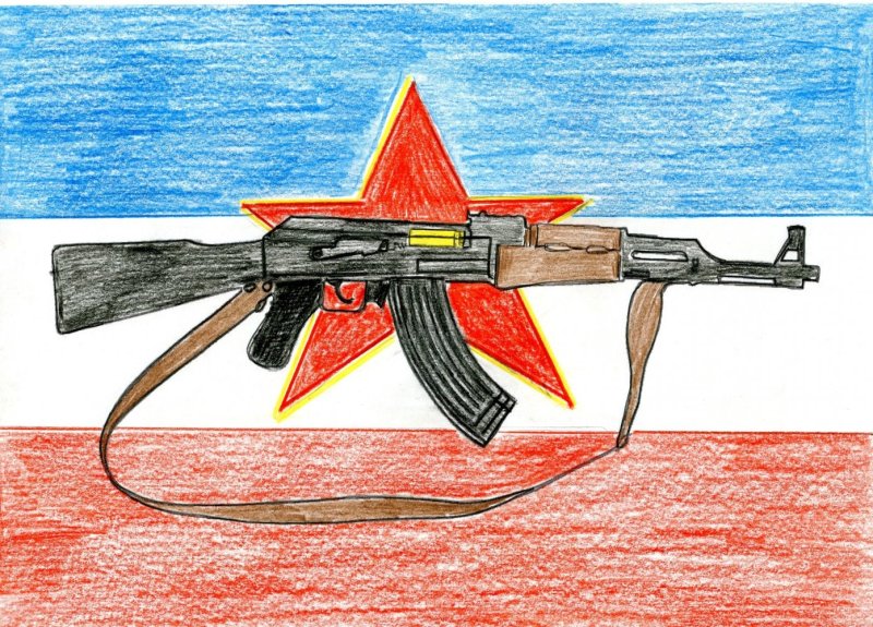 Рисунок Калашникова