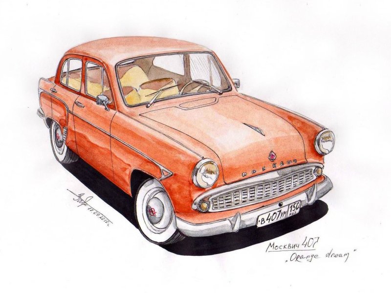 Москвич 407 БМВ