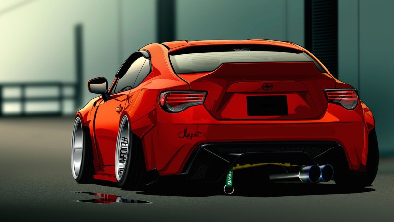Toyota gt86 Art