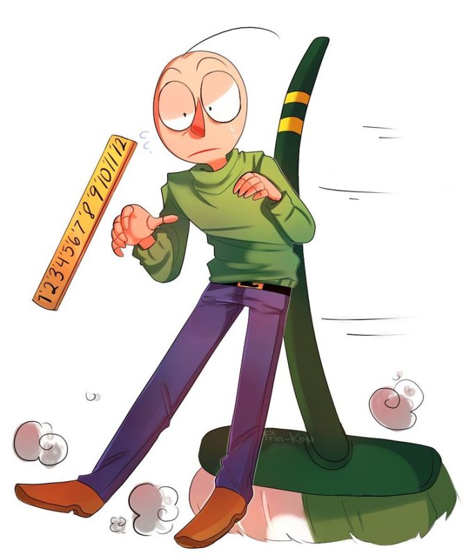 Baldi Basics директор арты