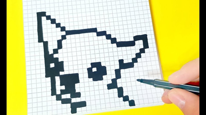 Рисование по клеточкам в тетради